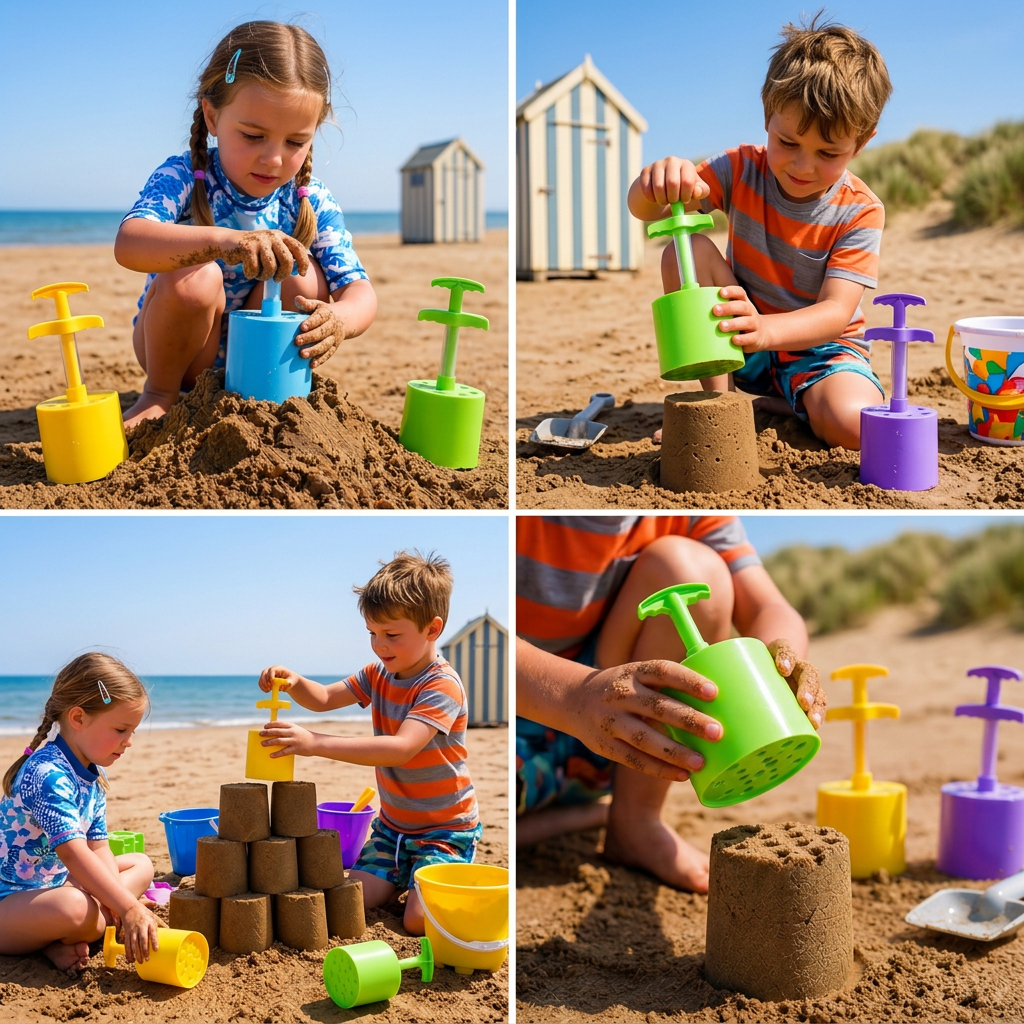 Honeycomb Sand Castle Maker – Sand Mold for Kids