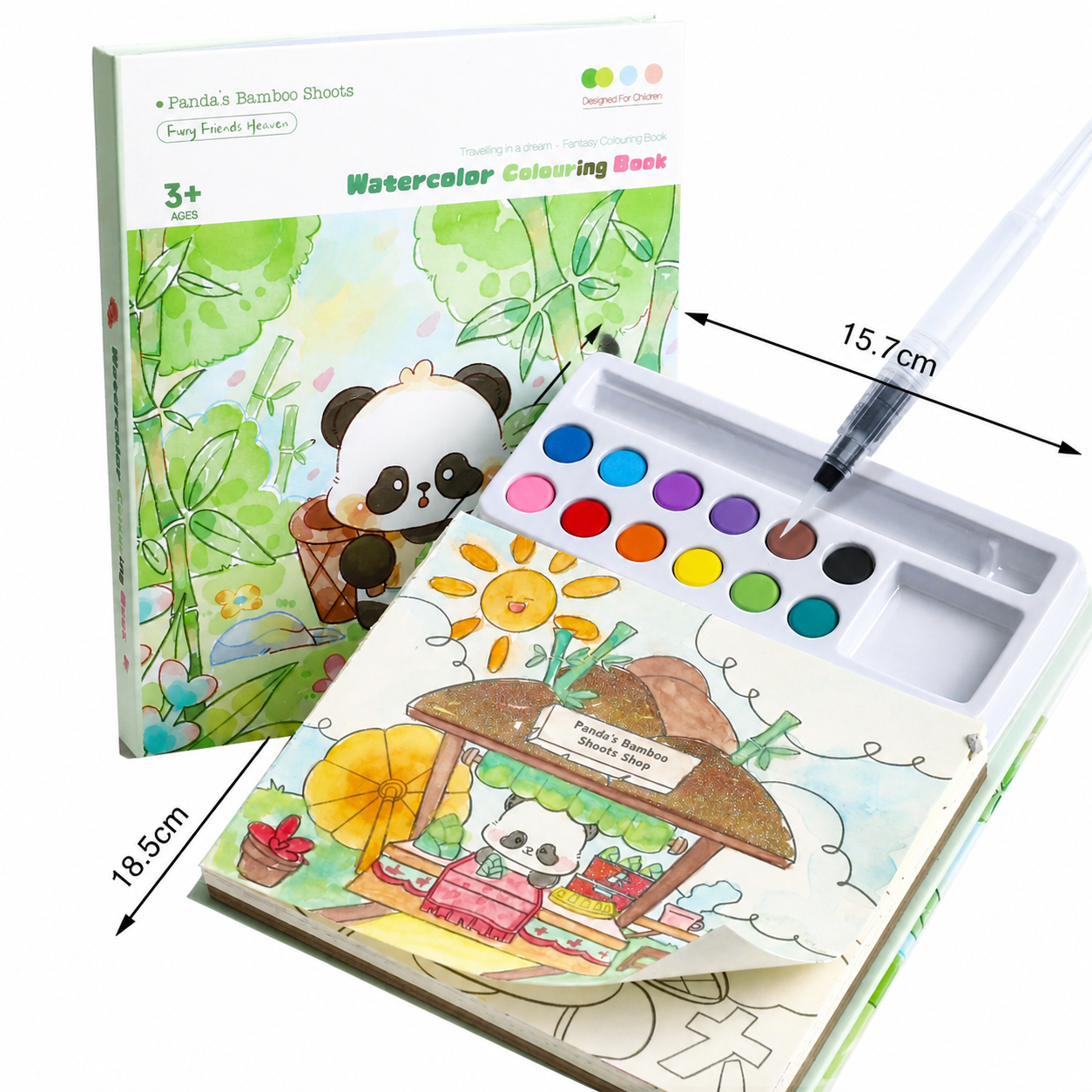 All-in-One Watercolour Painting Book