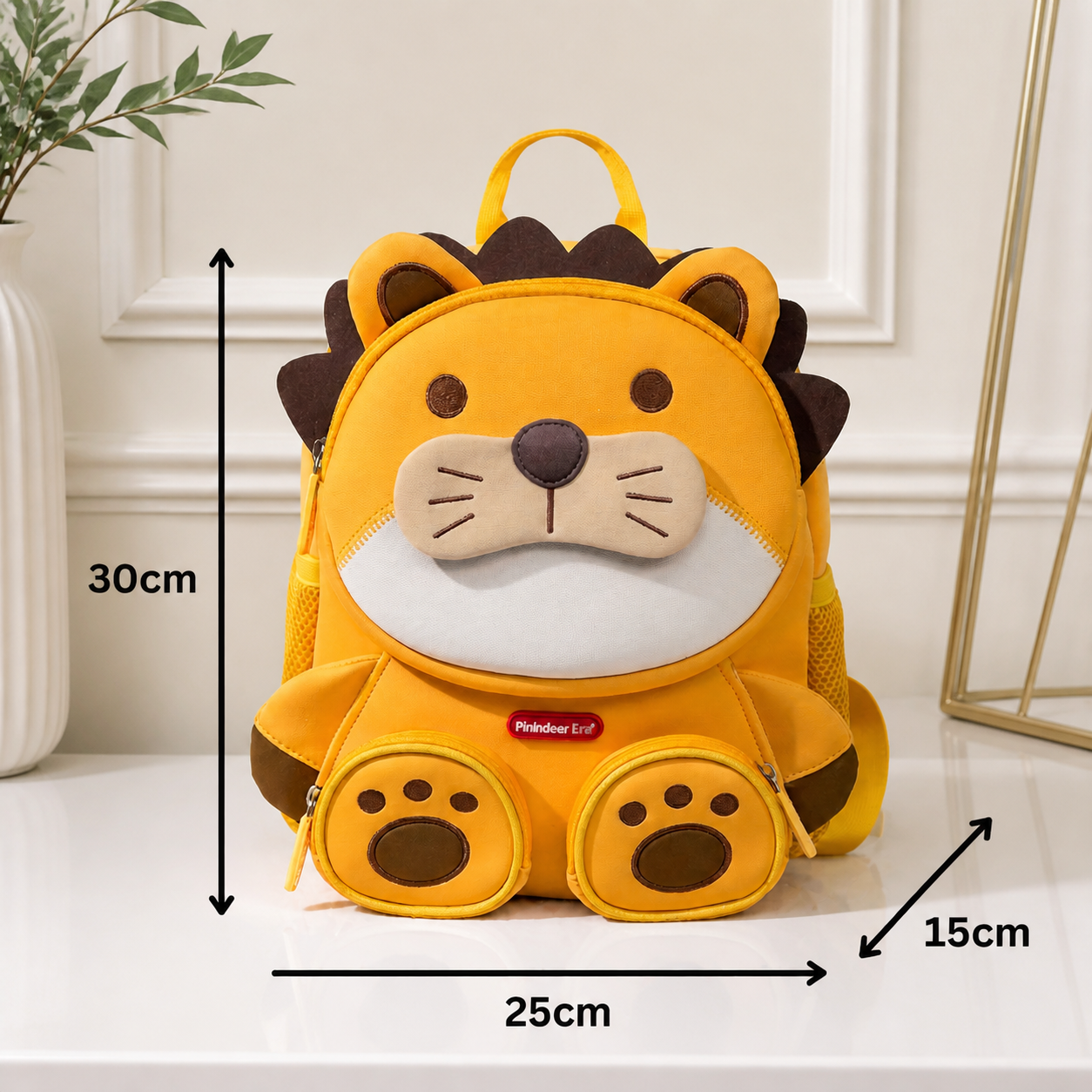 Kids Cartoon Animal Backpack – Lightweight Multi-Pocket School Bag