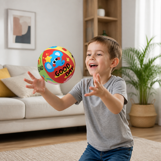 Soft & Safe Silent Indoor Play Ball for Kids