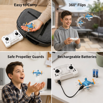 Mini Drone – RC Stunt Flyer for Kids