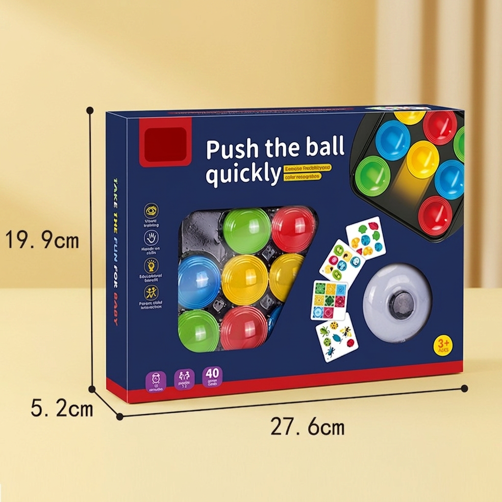 Educational Color Pattern Match Family Bell Game