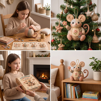 DIY Animal Sewing Kit – Handmade Fabric Ornament Craft Set