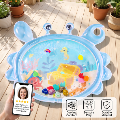 2in1 Interactive Tummy Time Toy & Play Mat