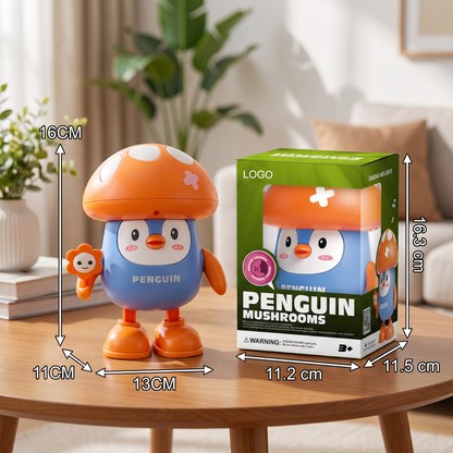 Interactive Talking & Dancing Penguin Toy with Music