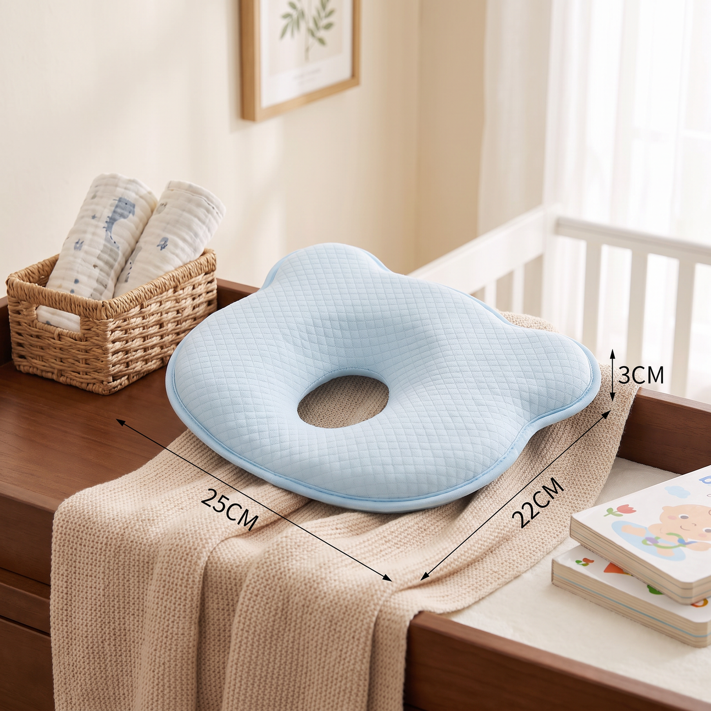 Memory Foam Baby Comfort Support Pillow