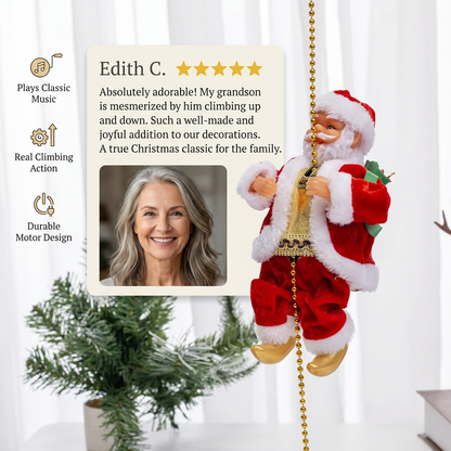 Climbing Santa Claus Toy