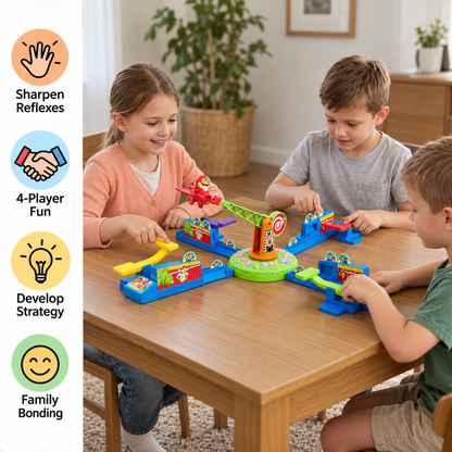 Interactive Multiplayer Flying Plane Family Board Game