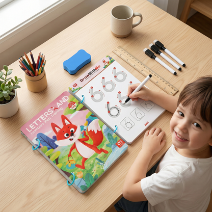Line Drawing - Pen Control Training Book for Kids