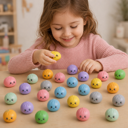 Dumpling Squishy Advent Calendar with Mystery Fidget Surprises