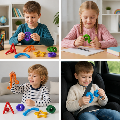 Sensory Fidget Sticks – Soothing Twisty Toys for Stress Relief