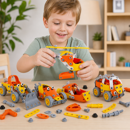 STEM Flexible Screw & Nut Building Blocks Set