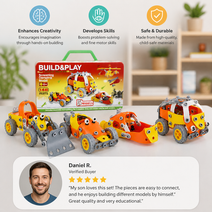 STEM Flexible Screw & Nut Building Blocks Set