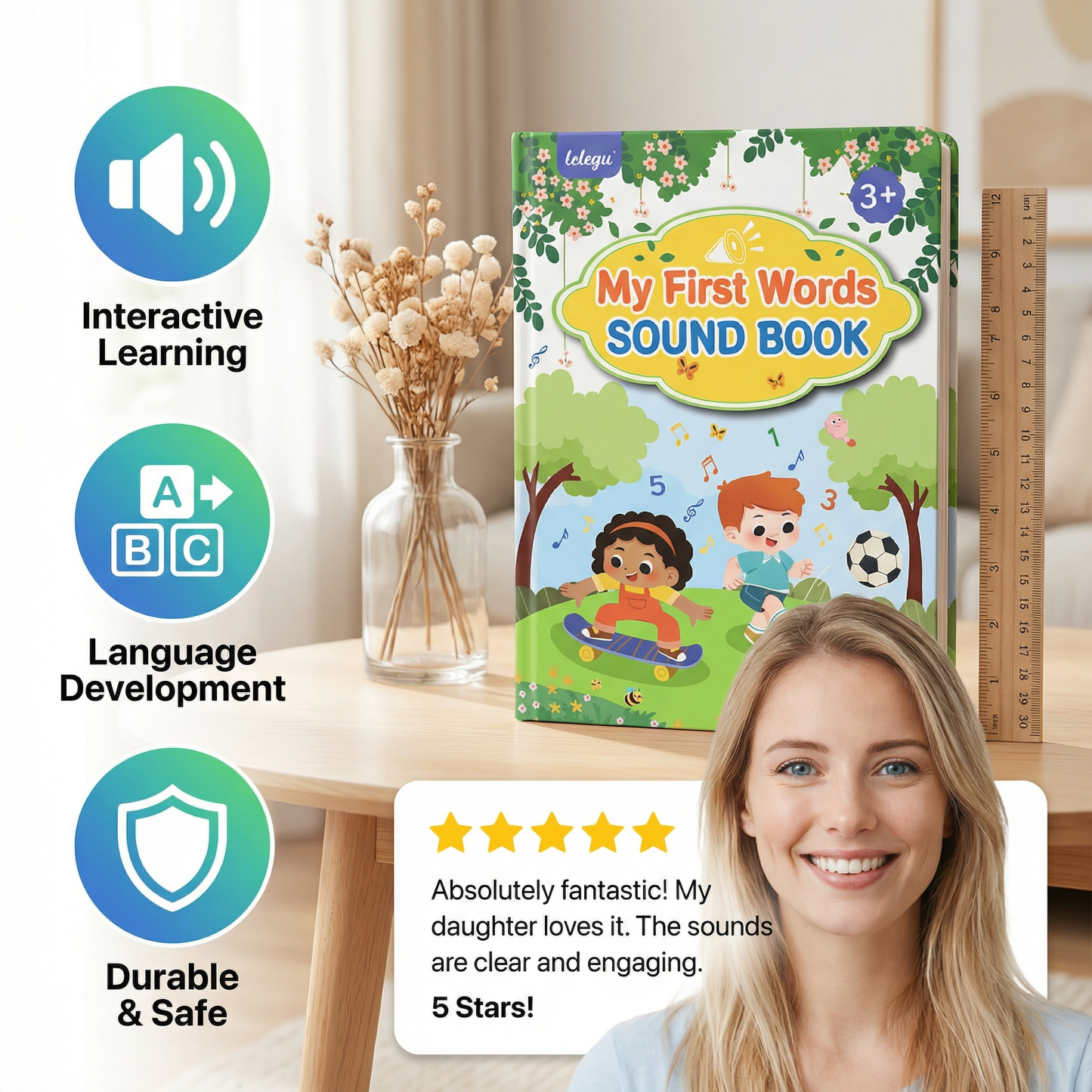 My First Words English Sound Book