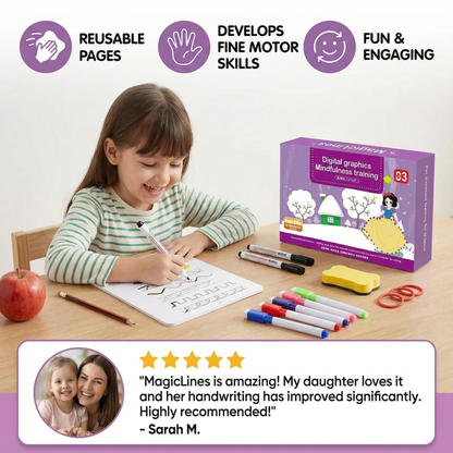 MagicLines - Magical Tracing Workbook Set