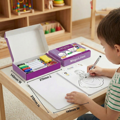 MagicLines - Magical Tracing Workbook Set