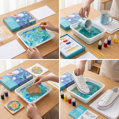 Creative Marbling Paint Set