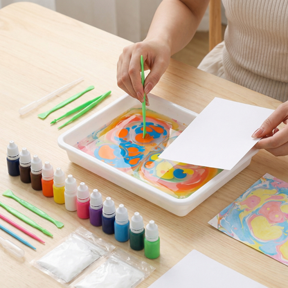 Creative Marbling Paint Set