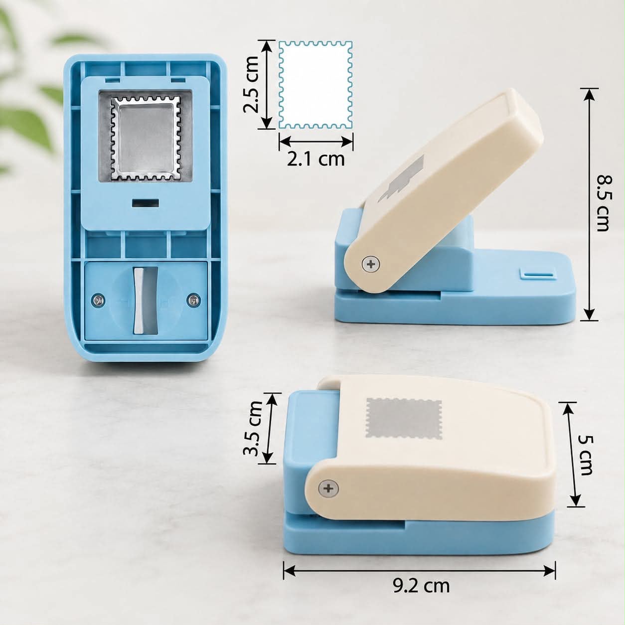 DIY Postage Stamp Paper Punch for Kids’ Arts & Crafts