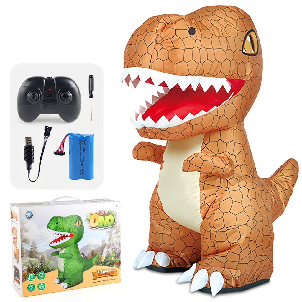 Remote Control Inflatable T-Rex Dinosaur Toy