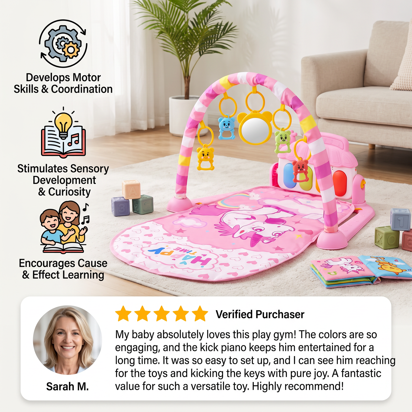Kick & Play Baby Activity Gym