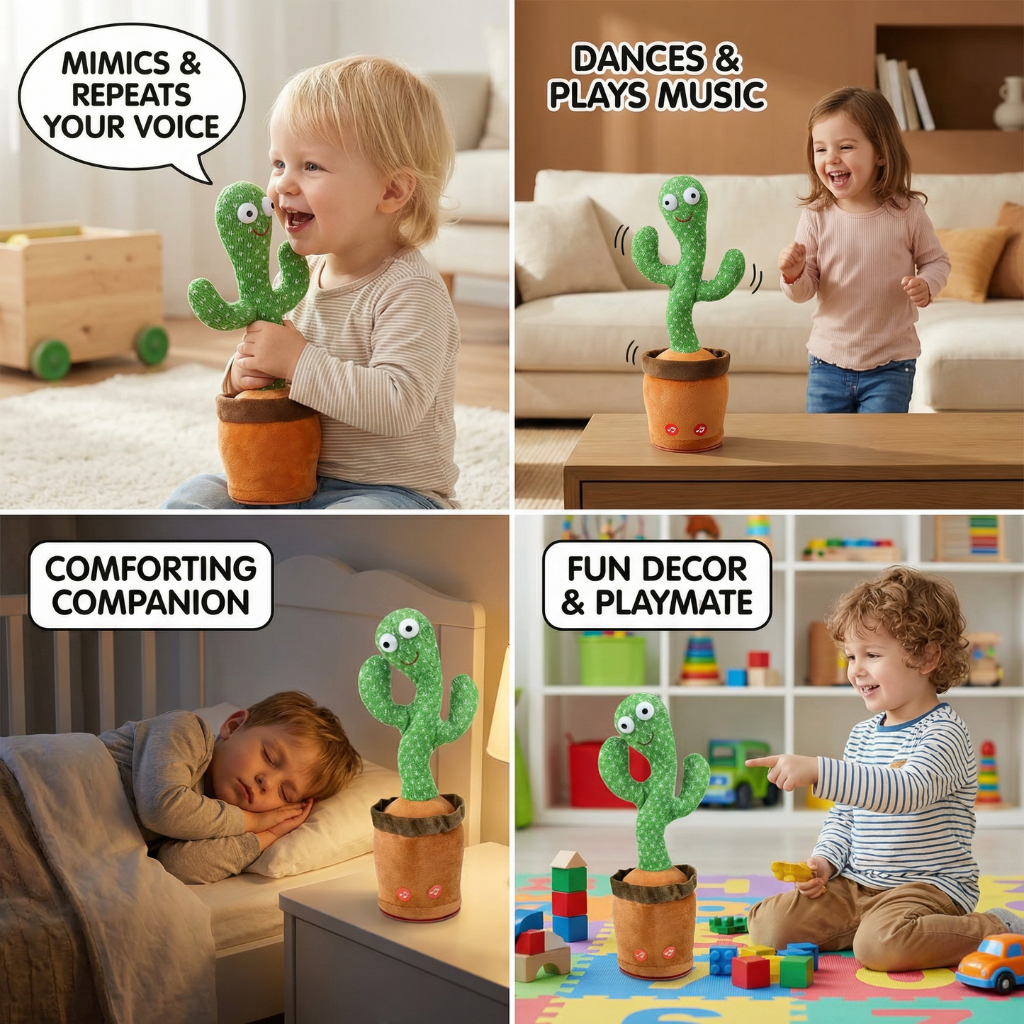 Speaking Cactus Toy for Kids