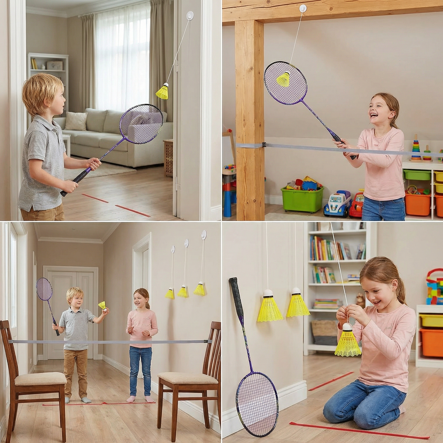 Indoor Badminton Set