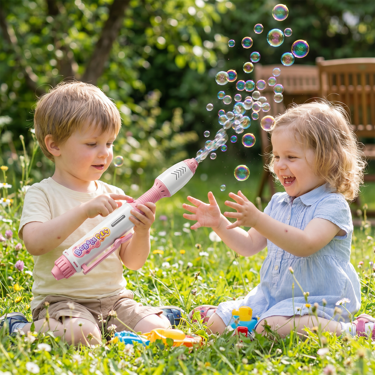 Magic Bubble Blaster Pen – Automatic Bubble Wand for Kids