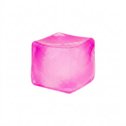 Cube Squishy Stress Ball – Soft Gel Sensory Fidget Toy