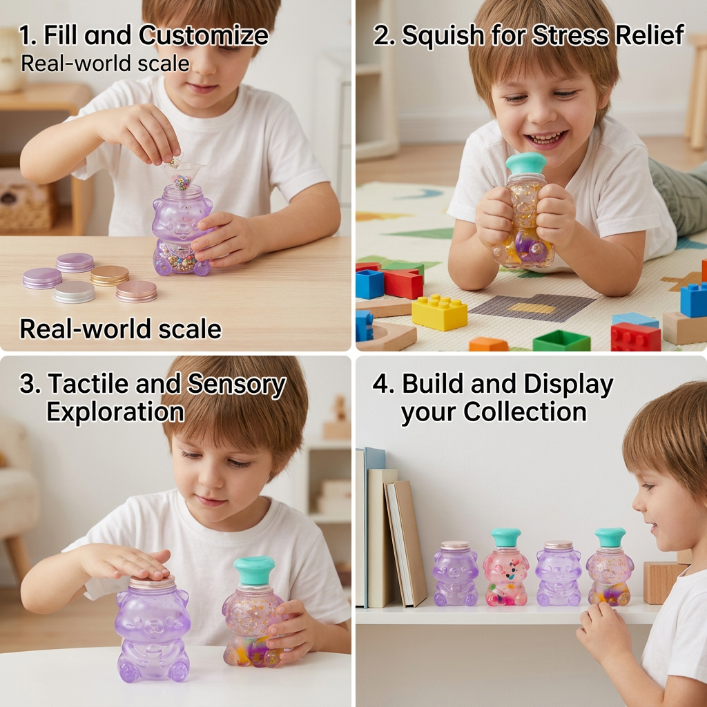 DIY Creative Stress Relief Squishy Maker Kit