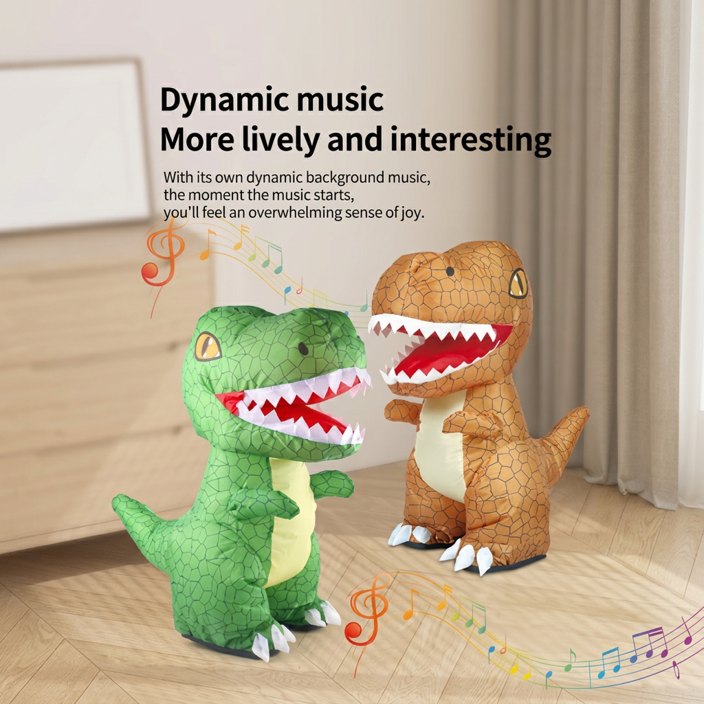 Remote Control Inflatable T-Rex Dinosaur Toy
