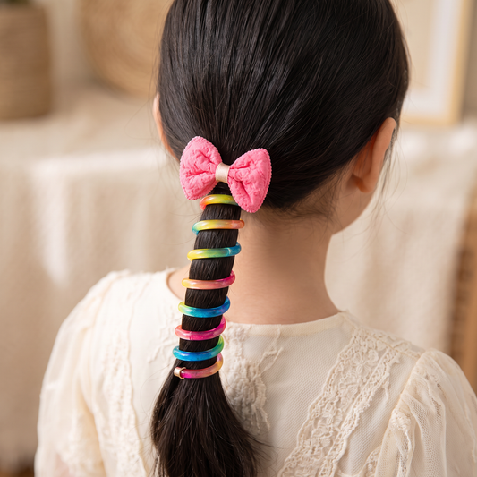 Cute Kids Spiral Hair Tie Set