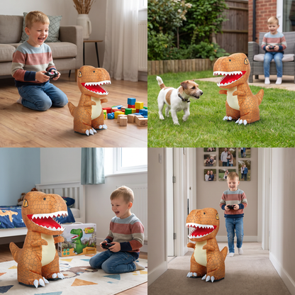 Remote Control Inflatable T-Rex Dinosaur Toy
