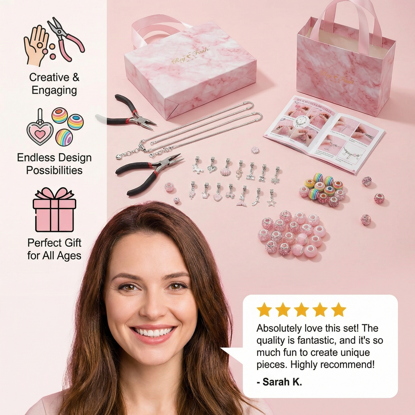 DIY jewellery craft set
