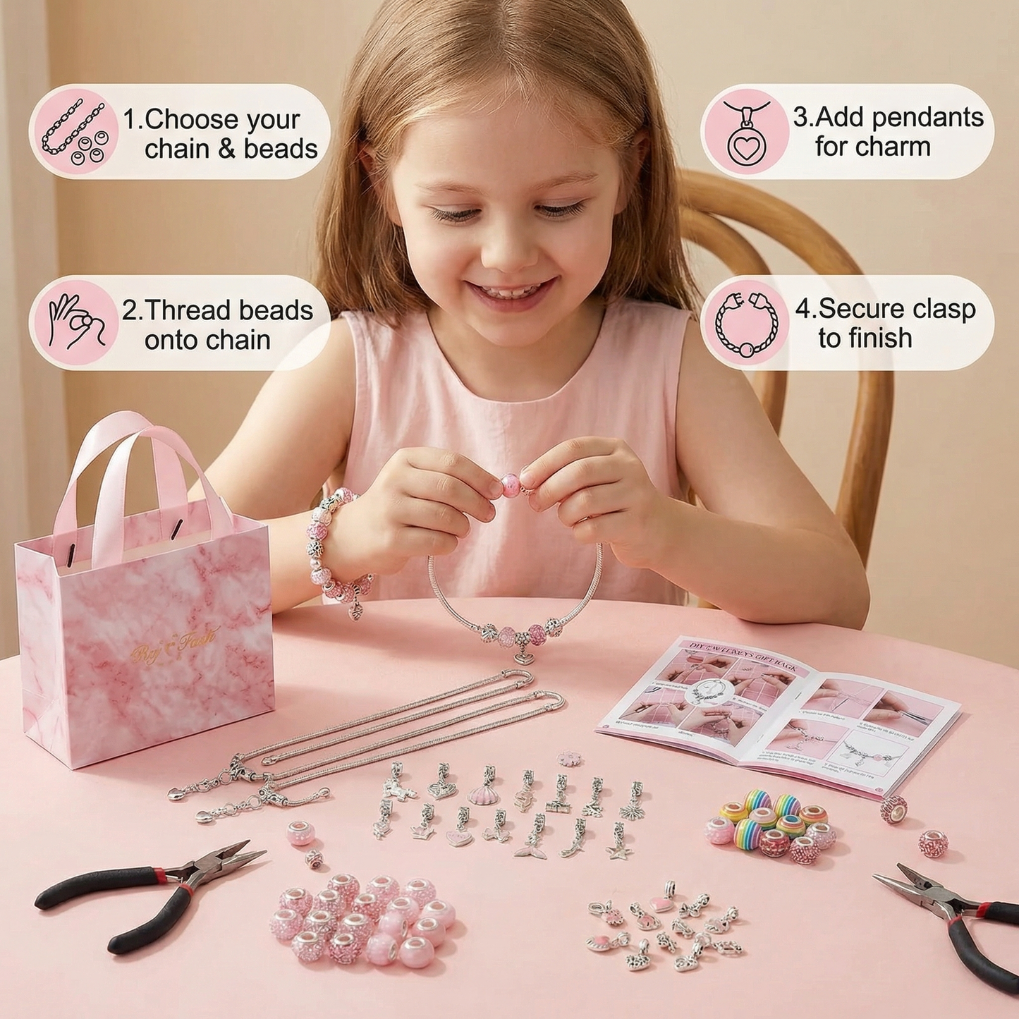 DIY jewellery craft set