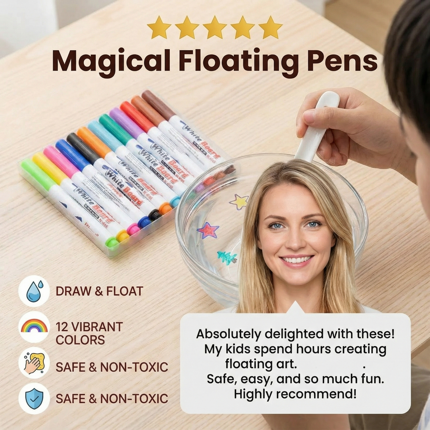 Magical Floating Pens