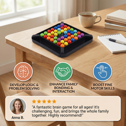 Colour Match Logic Game – Interactive Marble Puzzle for Kids & Adults