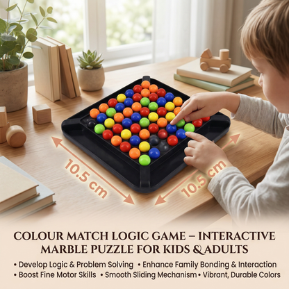 Colour Match Logic Game – Interactive Marble Puzzle for Kids & Adults