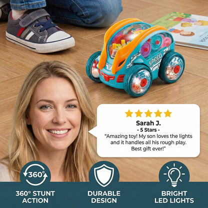 Light-up Tumble Toy Car