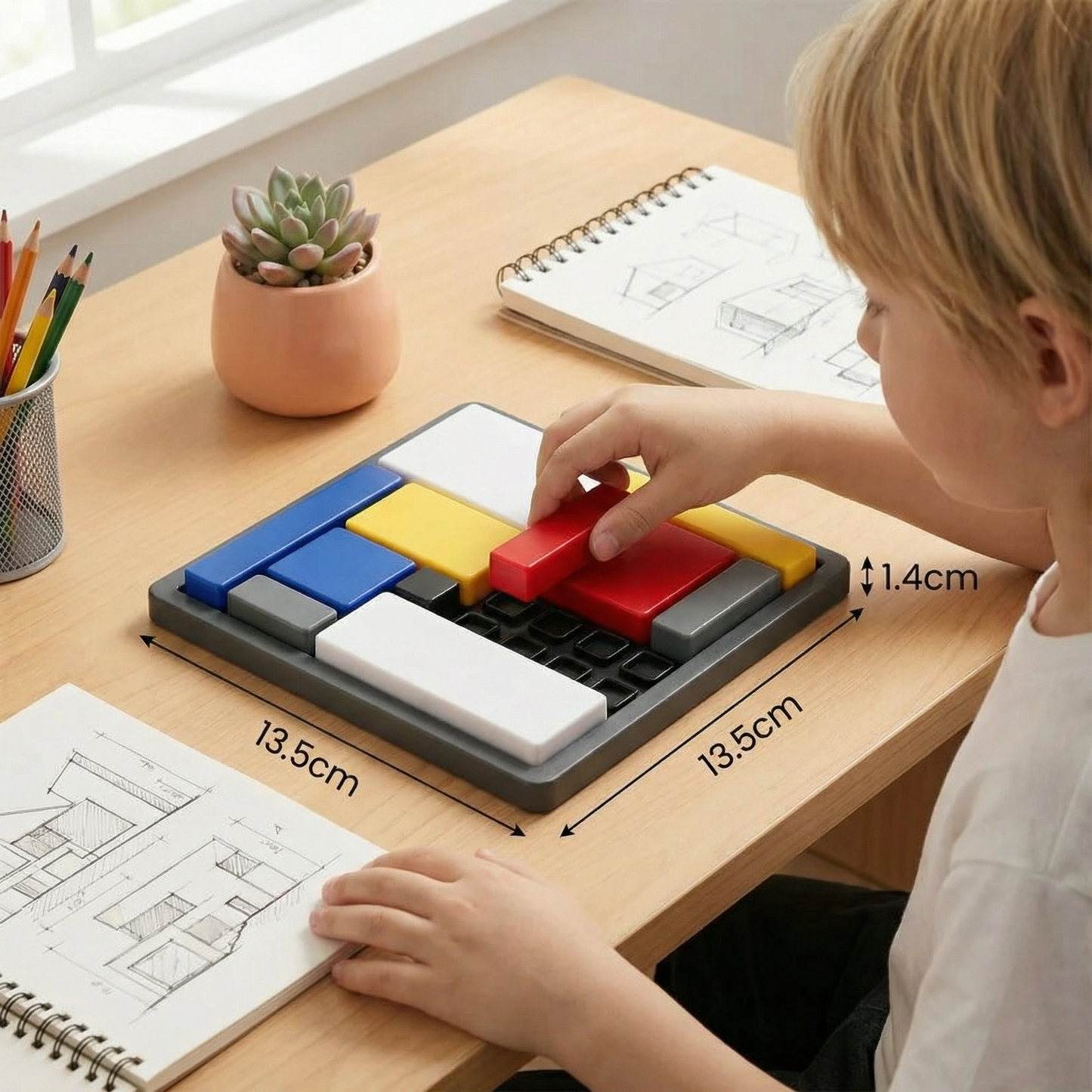 Creative geometric block puzzle game