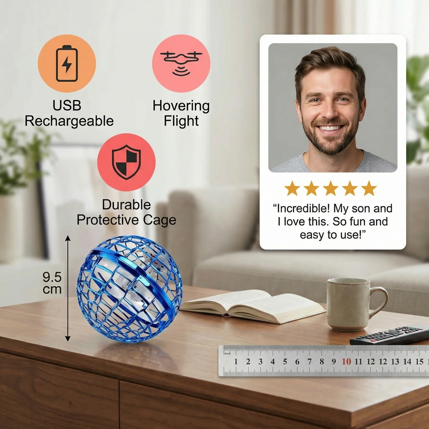 Magic Air Floating Ball