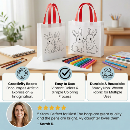 DIY Painting Bag Set with Pens