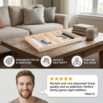 Wooden Sling Shot Chess board game