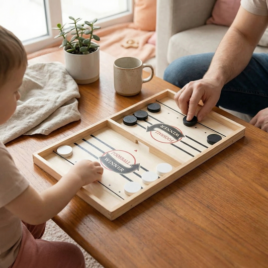 Wooden Sling Shot Chess board game