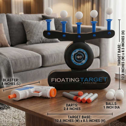 Floating balls - target shooting toy