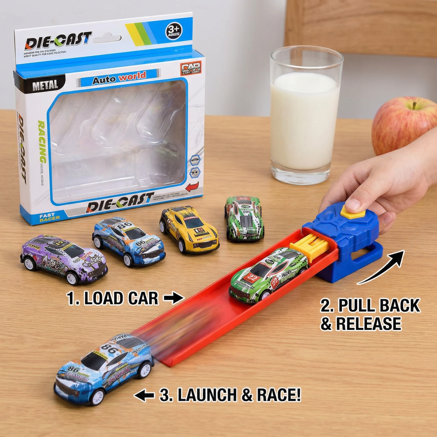 Car Catapult Race Game Set