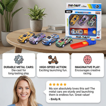 Car Catapult Race Game Set