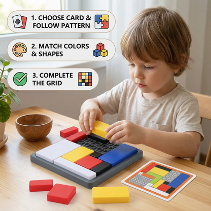 Creative geometric block puzzle game