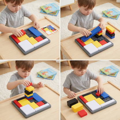 Creative geometric block puzzle game