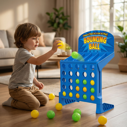 Four in a Row Target Shooting Game